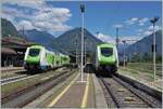 Im Regionalverkehr von Domodossola nach Milano Centrale und Porta Garbibaldi dominieren vermehrt die Hitachi ETR 421  ROCK .