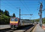 Der Triebzug Z 2004 war am 07.09.2012 im Bahnhof von Troisvierges abgestellt.