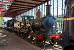 Die 1881 gebaute 1B Dampflokomotive SS 326 „Grote Groenen“ (Große Grüne), ab 1921 NS 1326 (NS-Baureihe 1300), am 29 April 2025 im Het Spoorwegmuseum (bis 2005 NSM - Nederlands