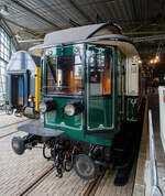 Der älteste elektrische Triebwagen der Niederlande, der ZHESM 6 mBC der Zuid-Hollandsche Electrische Spoorweg-Maatschappij (Südholländischen Elektrischen Eisenbahn-Gesellschaft),