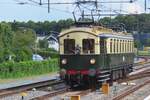 Am Nachmittag von 8 Juni 2024 durchfahrt Blokkendoos 9002 Hilversum auf den Weg nach Utrecht-Maliebaan.