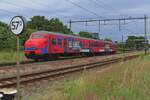 Am grauen 15 Juni 2024 durchfahrt De Karel 466 Wijchen als Sonderzug nach Utrecht.