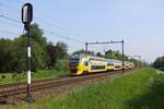 NS 9514 passiert Dordrecht-Bezuydendijk am 18 Mai 2019.