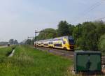 NS 9514 passiert Dordrecht-Bezuydendijk am 18 Mai 2019.