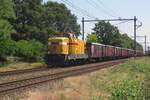 Strukton hat 303004 langfristig vermietet an die OOC fr Rangierarbeiten und am 9 Juni 2023 treft sie aus Elzenburg kommend mit ein leergarnitur fr Polen in Oss ein.