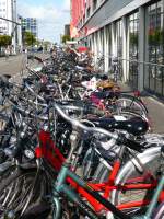 Fahrrder Stationsplein, Leiden 29-09-2012.