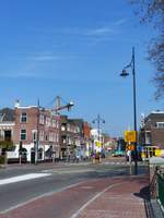 Korevaar Strasse und Geregracht von der Jan van Hout Brcke aus gesehen.