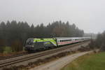 1016 016 mit dem  IC K�nigssee  leider im Nebel am 26.