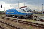 MWB/EVB 1116 911 steht abgestellt in PLattling am 9 Mai 2018.