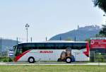 SETRA 515 HD von BLAGUSS Busreisen / sterreich am 9.7.2013 in Krems an der Donau unterwegs.