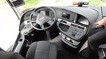 Cockpit des neuen Setra 511 HD von Blaguss Reisen aus Wien,in Krems gesehen.