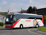 Setra 515 HD von Blaguss aus Wien in Krems unterwegs.