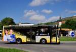 wien-oebb-postbus-gmbh/376361/man-lions-citypostbus-der-oebb-und MAN Lions City,Postbus der BB und Citybus Linie 1 in Krems an der Donau. 