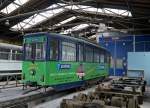 STRASSENBAHNBETRIEBE IN POLEN
Historische Strassenbahn in BRESLAU
Die am 19. August 2014 in Breslau per Zufall entdeckten Strassenbahnen warten im Freien abgestellt auf die Aufarbeitung. Auf die Breslauer Strassenbahnfreunde wartet somit noch viel Arbeit.  
Foto: Walter Ruetsch