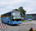 MAN Reisebus aus Polen im September 2013 in Krems.