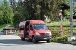 (287'357) - AFA Adelboen - Nr. 52/BE 611'129 - Mercedes am 27. Mai 2026 beim Bahnhof Lenk