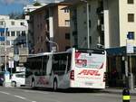 (242'905) - ARL Viganello - Nr. 15/TI 102'715 - Mercedes am 17. November 2022 beim Bahnhof Lugano