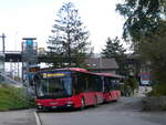 (268'425) - Bernmobil, Bern - Nr. 411/BE 716'411 - MAN am 25. Oktober 2024 beim Bahnhof Niederwangen