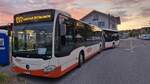 Mercedes-Benz Citaro G C2, SO 189056, in Deitingen Bahnhof, als Ersatzverkehr Solothurn-Luterbach-Deitingen, Busbetriebe Solothurn und Umgebung, Aufgenommen am 10.