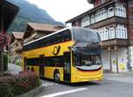 (266'599) - PostAuto Ostschweiz - SG 443'911/PID 11'038 - Alexander Dennis am 3. September 2024 in Iseltwald, Dorfplatz