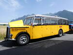 (276'693) - Riviera Carburant Lavage, St-Lgier - VD 1459 U - Saurer/Saurer (ex Nestl; ex AVG Grindelwald; ex P 23'106; ex P 2160) am 14.
