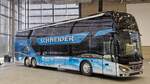 Setra S 531 DT, SO 20660, in Neu-Ulm D, Setra Ablieferungszentrum, Schneider Reisen & Transport AG, Langendorf, Aufgenommen am 30. Januar 2026