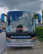 Setra S 516 HD, SO 28119, Stegen am Ammersee, Schneider Reisen und Transport AG, Langendorf, Aufgenommen am 16. Mai 2026