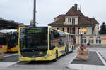 (283'217) - STI Thun - Nr. 162/BE 752'162 - Mercedes am 16. Dezember 2025 beim Bahnhof Spiez