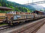 Vierachsige offene Kippwagen mit Schwerkraftentladung der Gattung Fans-u (Wagen-Nr.