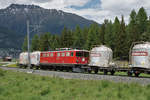 Rhtische Bahn  Bahnvestival Samedan und Pontresina vom 9./10.