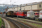 Rhtische Bahn  Bahnvestival Samedan und Pontresina vom 9./10.