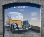 (287'368) - Plakat f�r Fondue Bus am 29. Mai 2026 in Adelboden, Landstrasse