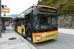 (281'562) - Flck, Brienz - Nr. 3/BE 568'700/PID 5426 - Setra am 16. Oktober 2025 beim Bahnhof Brienz