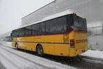 (283'877) - Tschannen, Zofingen - Nr. 7/AG 14'483/PID 90 - Setra am 10. Januar 2026 beim Bahnhof Frutigen
