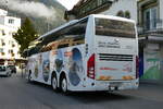 (281'084) - Hilrio, Schtz - LU 254'801 - Volvo am 9. Oktober 2025 beim Bahnhof Interlaken Ost