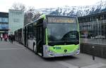 (285'888) - Busland, Burgdorf - Nr. 301/BE 622'301 - Mercedes am 4. April 2026 beim Bahnhof Interlaken Ost