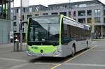 (285'901) - Busland, Burgdorf - Nr. 117/BE 828'117 - Mercedes am 4. April 2026 beim Bahnhof Interlaken Ost