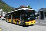 (286'355) - PostAuto Bern - BE 862'361 - eSolaris am 24. April 2026 beim Bahnhof Interlaken West