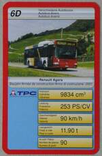 (262'161) - Quartett-Spielkarte mit TPC Renault Agora am 5.