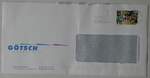 (263'345) - Gtsch-Briefumschlag vom 3. August 1998 am 2. Juni 2024 in Thun
