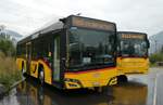 (280'096) - PostAuto Graubnden - GR 162'468/PID 12'241 - Solaris am 9. September 2025 beim Bahnhof Ilanz