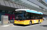 (278'604) - Gessinger, Bad Ragaz - SG 64'780/PID 5685 - Scania/Hess am 8. August 2025 beim Bahnhof Landquart