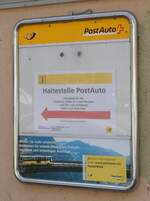 (285'692) - Pfeil zur Haltestelle PostAuto am 23.