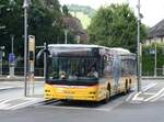 (265'329) - PostAuto Zentralschweiz - Nr. 702/NW 34'070/PID 11'596 - MAN (ex Nr. 72) am 2. August 2024 beim Bahnhof Stans