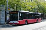 (279'561) - PostAuto Ostschweiz - TG 158'097/PID 12'318 - Mercedes (ex PostAuto Bern; ex Wiener Linien, A-Wien Nr. 8158) am 29. August 2025 beim Bahnhof Frauenfeld