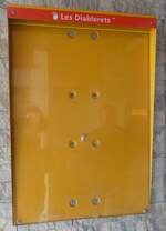 (285'164) - Alte Postauto-Fahrplanhalterung a, 1.