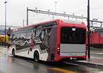 (257'793) - TRAVYS Yverdon - Nr. 163/VD 489'253 - Volvo am 21. Dezember 2023 beim Bahnhof Yverdon