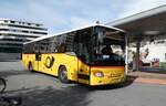 (281'712) - PostAuto Wallis - VS 403'662/PID 5622 - Setra am 21. Oktober 2025 beim Bahnhof Visp