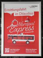 (282'437) - Plakat f�r Chlausbus Nordpol Express am 15.
