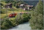 Der Glacier Express von Zermatt nach St.